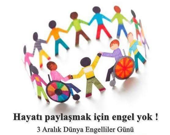 Kaymakam SAĞLAM’ın 3 Aralık Dünya Engelliler Günü Mesajı