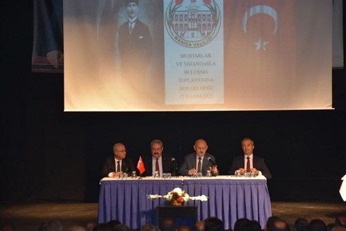 Vali Karadeniz, İlçemizde Muhtarlar, STK ve Vatandaşla Buluşma Toplantısı Gerçekleştirdi.