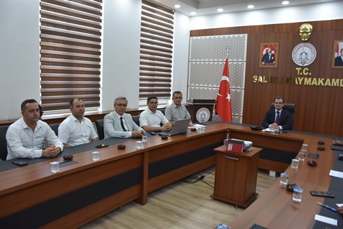 Kaymakamımız Sayın Ali GÜLDOĞAN Başkanlığında 15 Temmuz Demokrasi ve Milli Birlik Günü Koordinasyon Toplantısı Yapıldı.