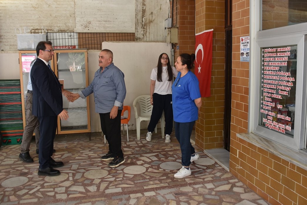 Kaymakamımız Sayın Ali GÜLDOĞAN Esnaf Ziyaretinde Bulundu.