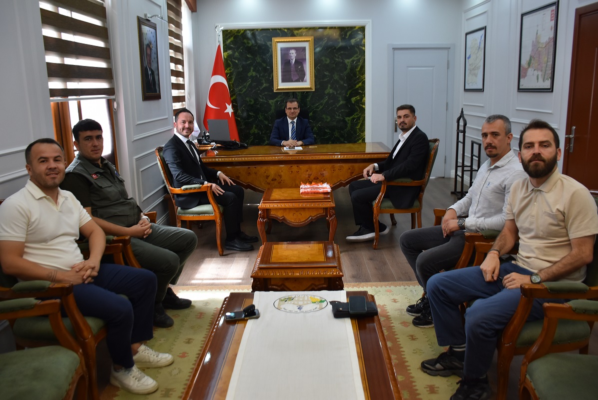 Selendililer Derneği’nden Kaymakam GÜLDOĞAN’a Ziyaret.